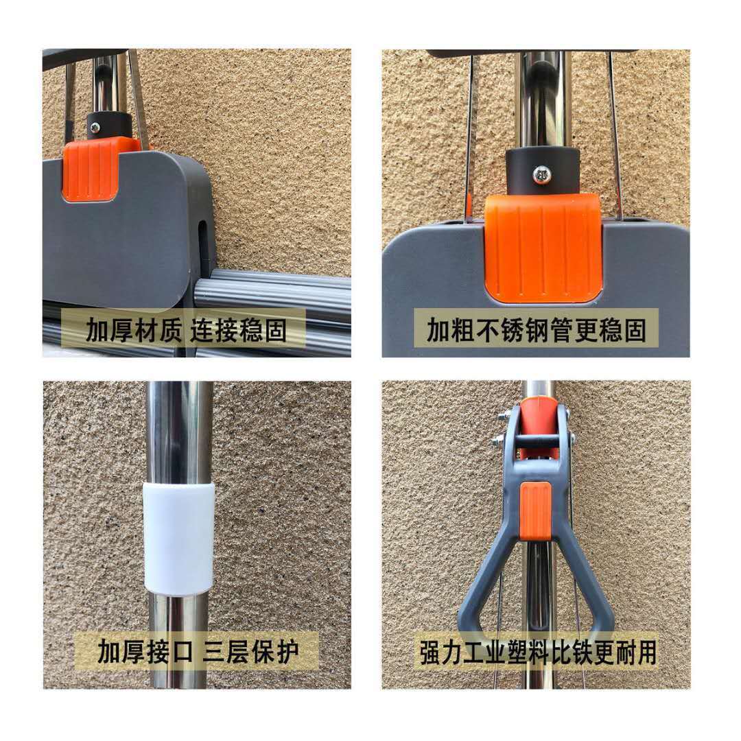 Hand-wash large, lazy person's one-mop, clean wooden floor, rubber cotton mop, household sponge mop, bathroom water absorption, squeeze water, no need detail image 7