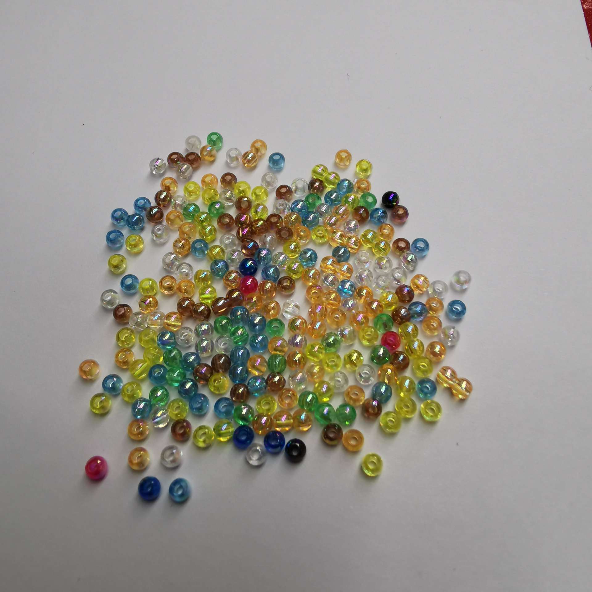 3MM元七彩珠细节图