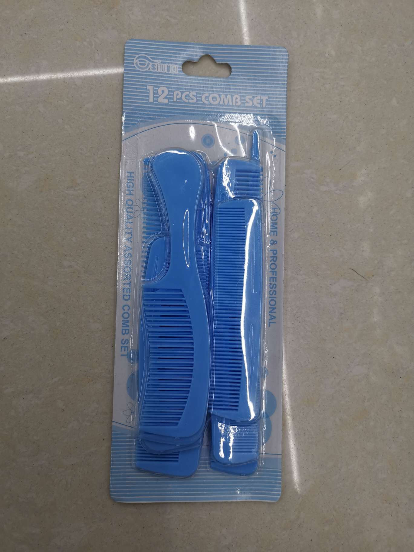 小梳子，套梳，12件套梳，6件套梳产品图