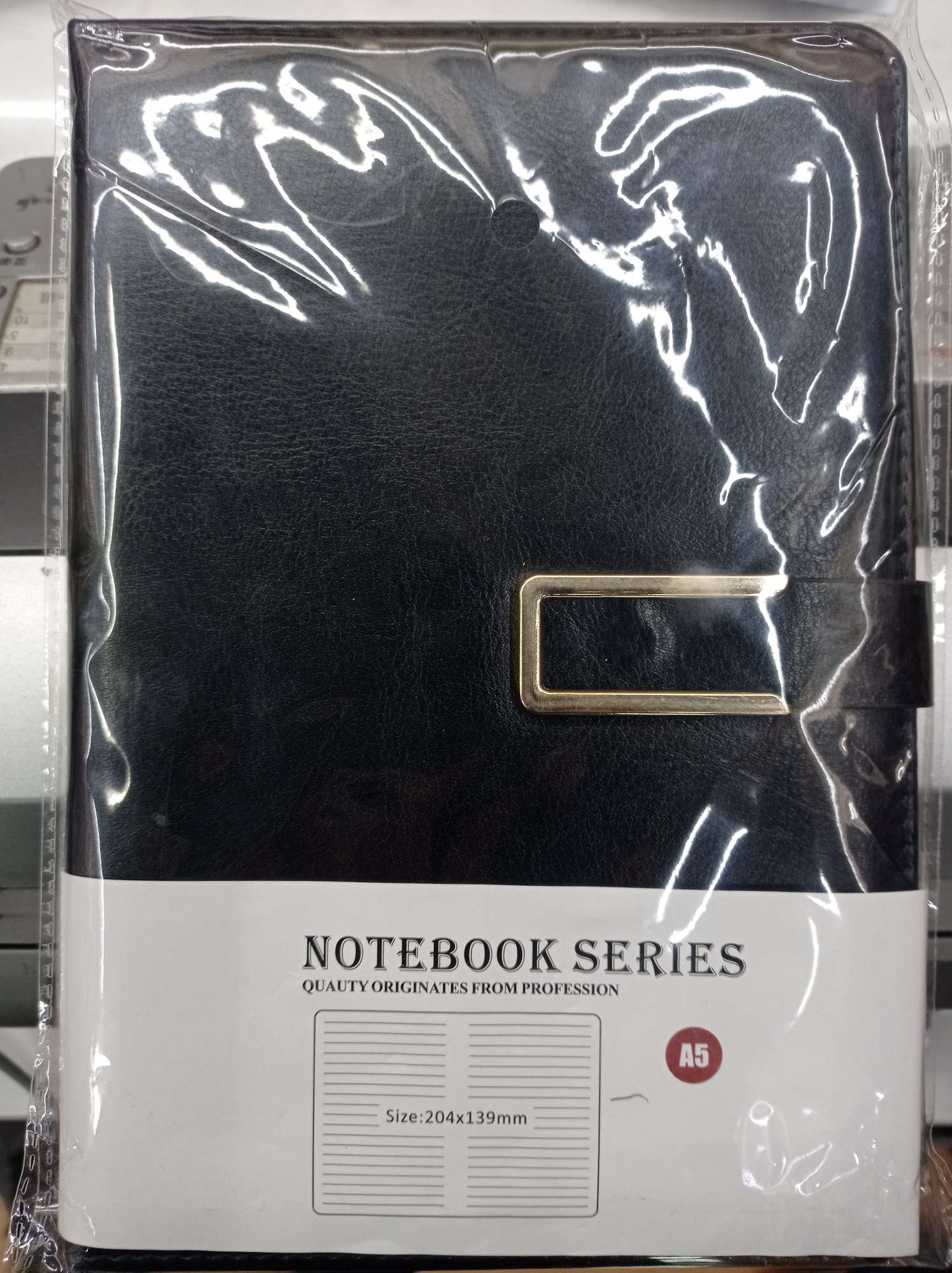 Cheng Jia Stationery Office Culture Paper Products This Book Business Leather Leather Buckle Soft Copy Wholesale Diary Notebook Notepad Writing Smooth Ink