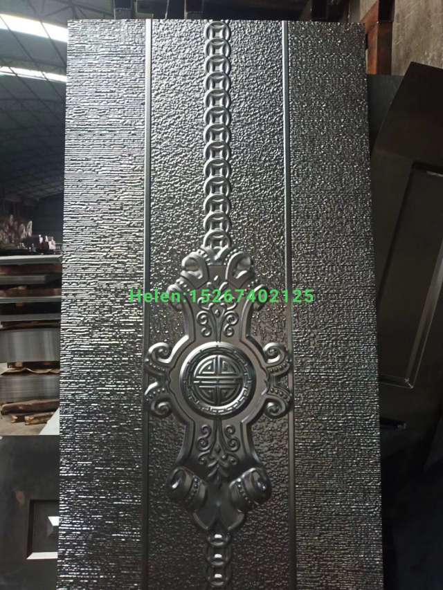 Embossed door panel, aluminum alloy door surface, cold-rolled sheet door skin, security door surface, iron door surface, embossed door surface, bathroom door panel Application Scenario