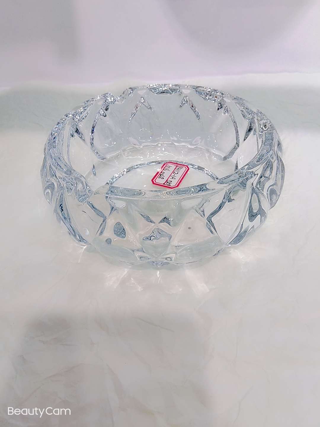 Yiheng Glassware High White Material Round Ashtray H112 Item Picture