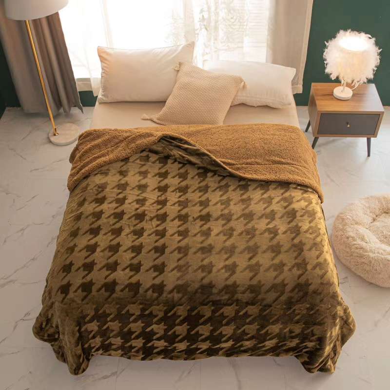 厂家直销批发零售毯子新款随意毯详情图7