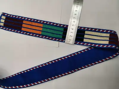 New Jacquard Ribbon Headwear Floral Ribbon