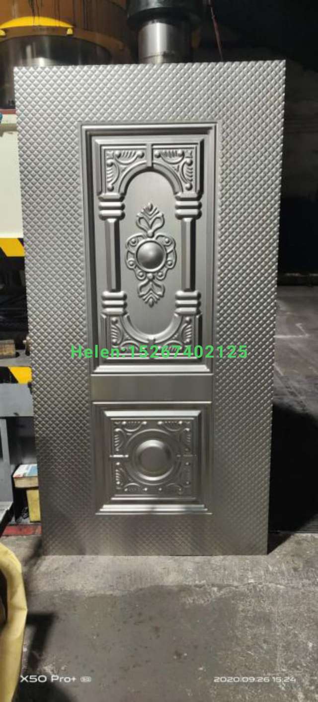 Embossed door panel, aluminum alloy door surface, cold-rolled sheet door skin, security door surface, iron door surface, embossed door surface, bathroom door panel Item Picture