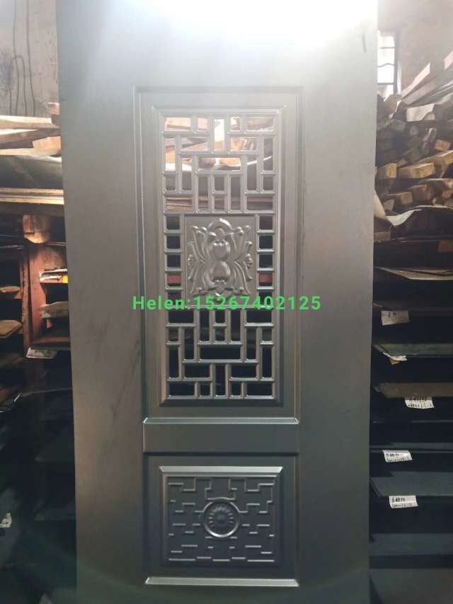 Embossed door panel, aluminum alloy door surface, cold-rolled steel plate door skin, security door surface, iron door surface, embossed door surface, bathroom door!! ? Application Scenario