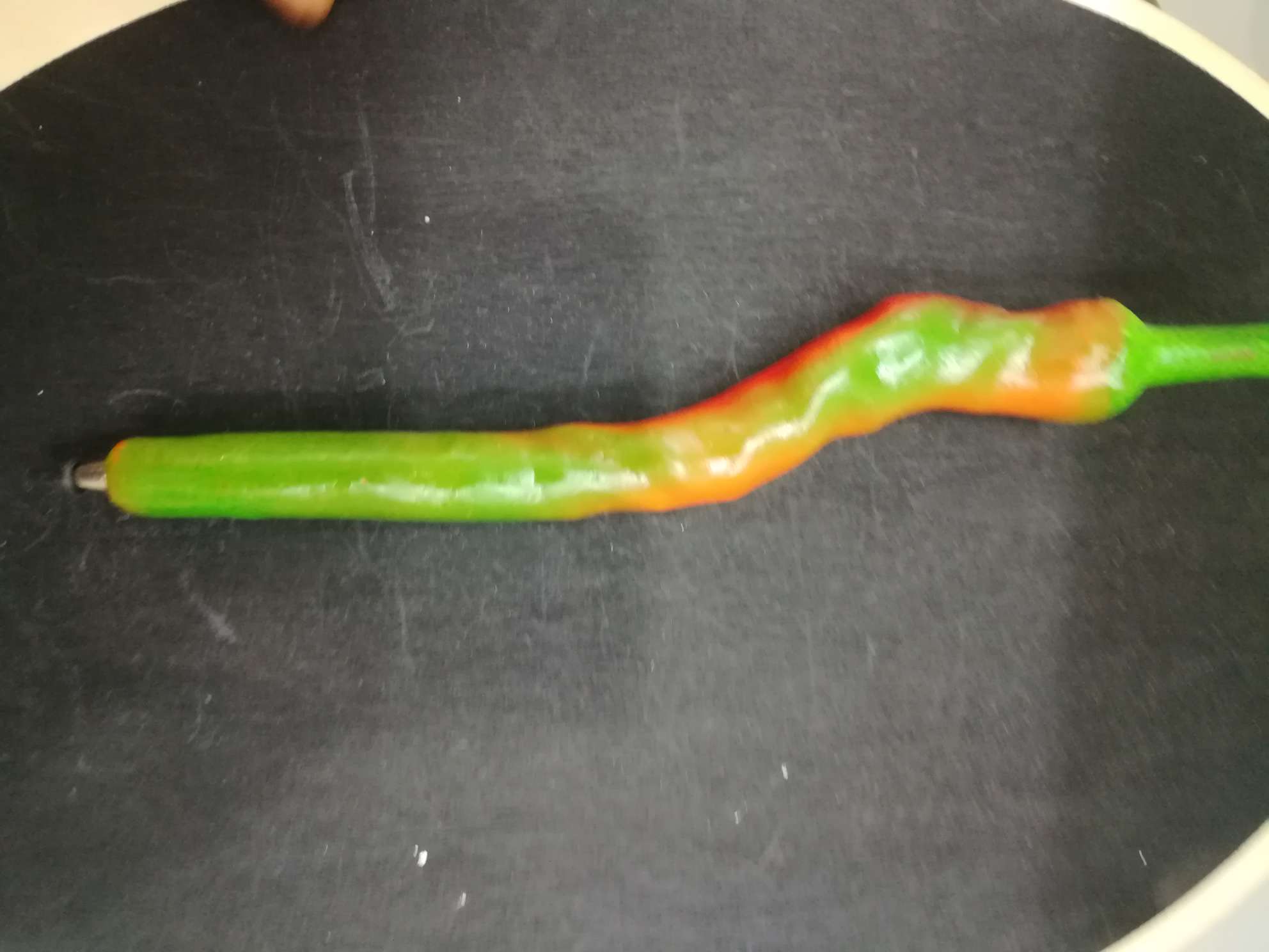 仿真弯辣椒工艺笔