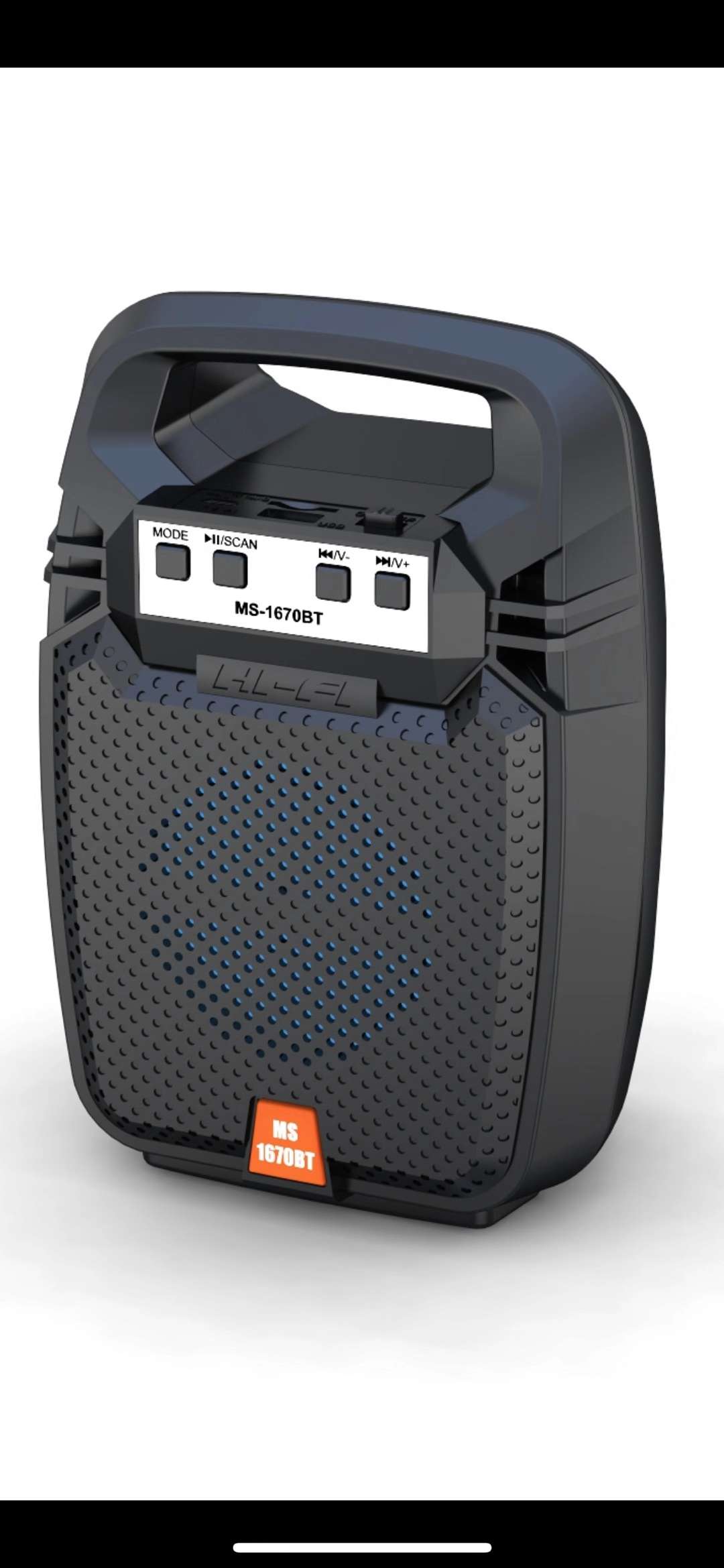 MS, 3-inch portable Bluetooth speaker Portable speaker mini Speaker plug-in card speaker Blue Tooth Speaker Item Picture