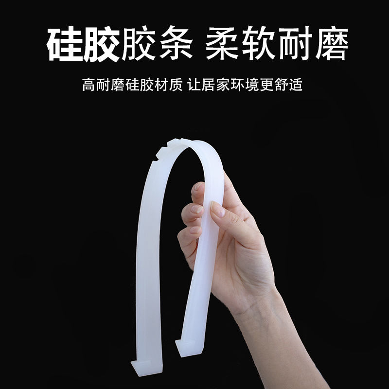 硅胶刮水器地刮不粘毛发卫生间浴室厨房刮玻璃器家用神器魔术扫把详情图2