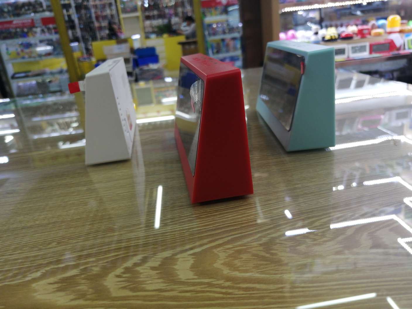 LED镜子电子钟细节图