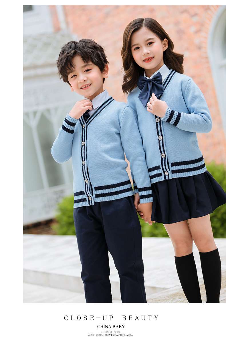 The latest British-style school uniforms for primary and secondary schools undefined