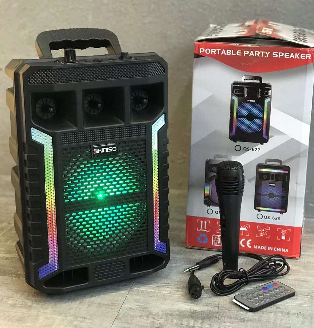 QS series Bluetooth speaker 6.5-inch portable Bluetooth speaker portable speaker, square dance speaker undefined