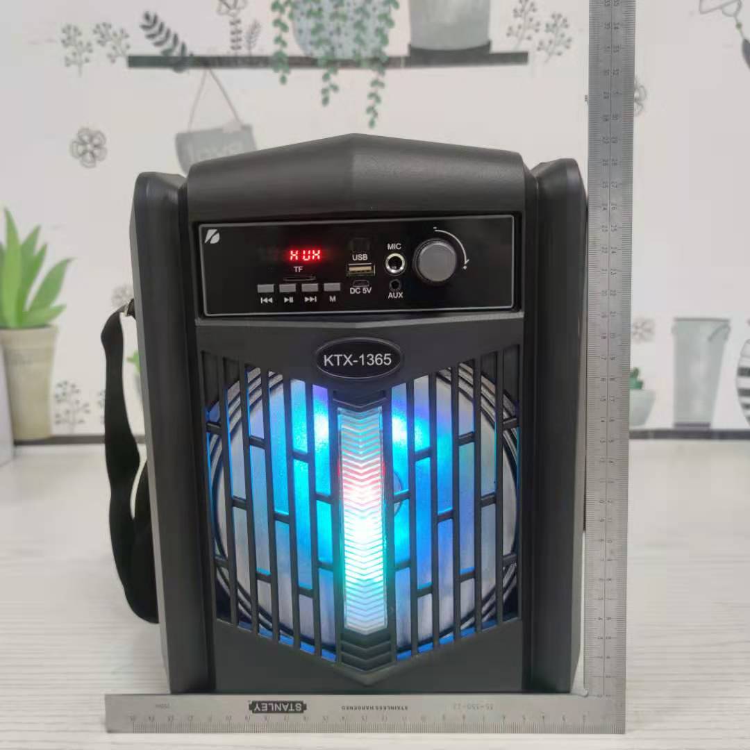 KT Ⅹ - 1365, 8 inch portable speaker, portable speaker square dancing speakers blue tooth speaker undefined