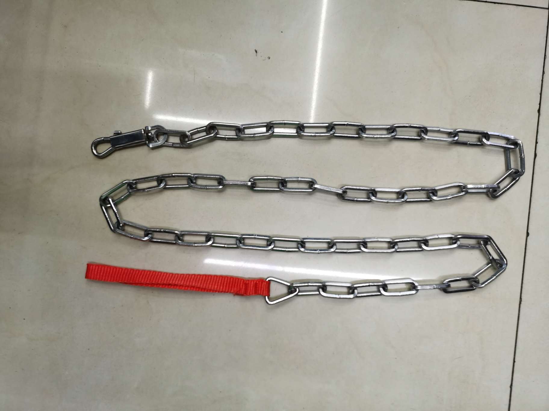 6-square dog chain