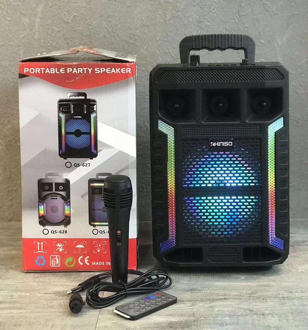 QS series Bluetooth speaker 6.5-inch portable Bluetooth speaker portable speaker, square dance speaker thumbnail