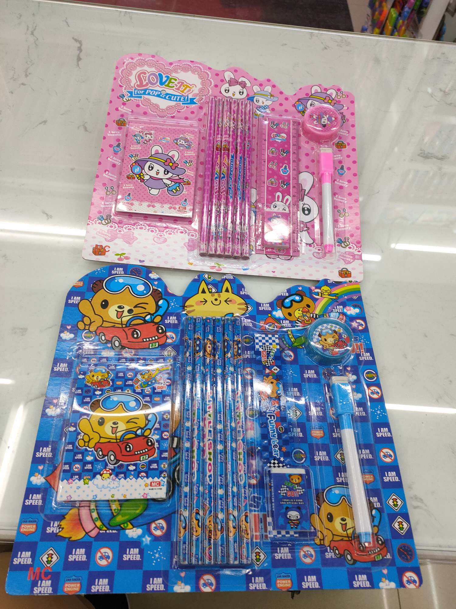Set de lápices de dibujo, 2 colores