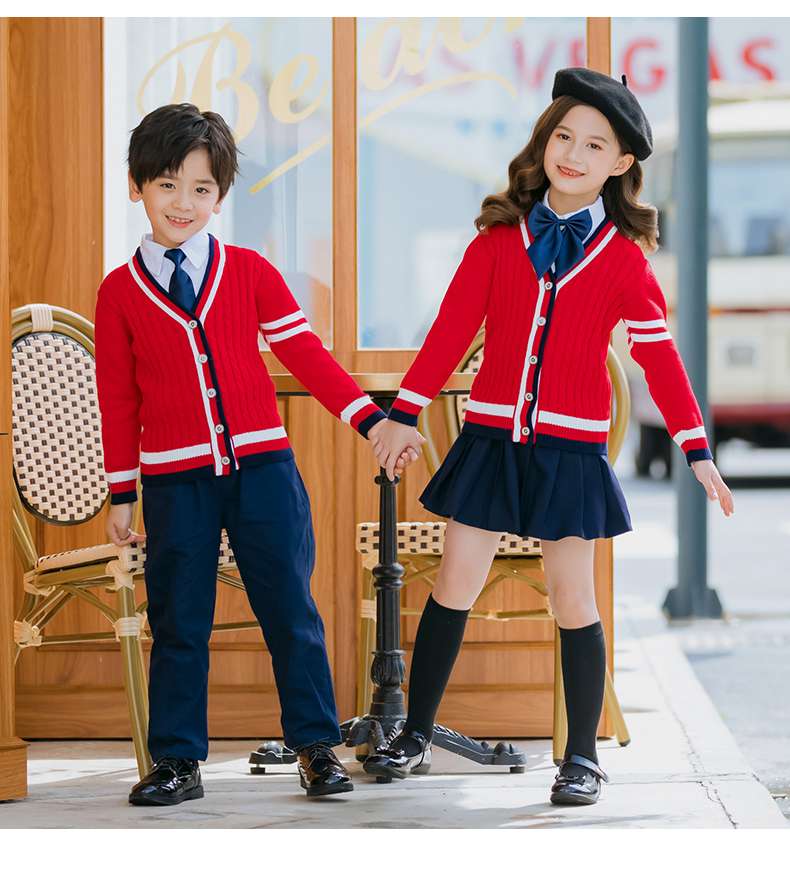 The latest British-style school uniforms for primary and secondary schools undefined