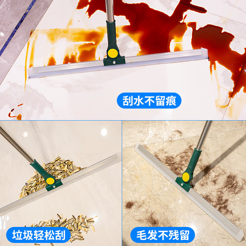 硅胶刮水器地刮不粘毛发卫生间浴室厨房刮玻璃器家用神器魔术扫把详情图5