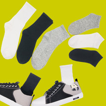 袜子女冬季学生中筒袜ins潮日系黑色白色长筒袜纯色加绒中筒袜