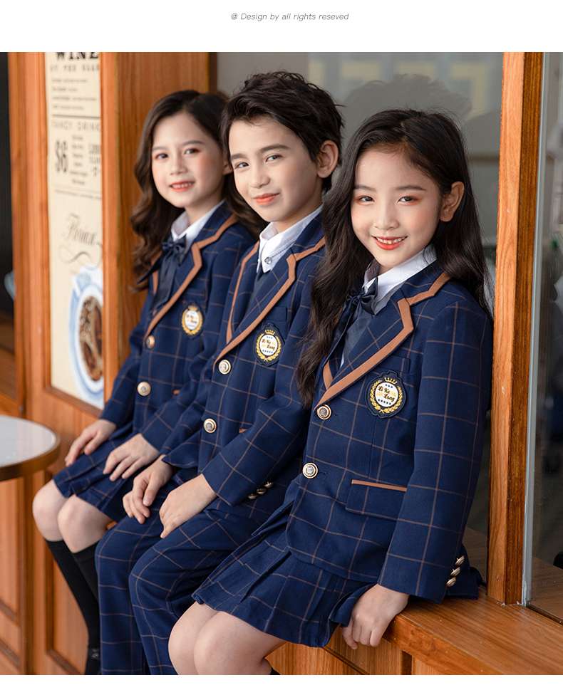 The latest British-style school uniforms for primary and secondary schools undefined