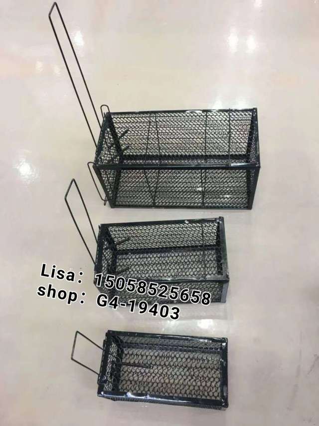 Rat trap 捕鼠笼 老鼠笼子 诱补器 铁笼子