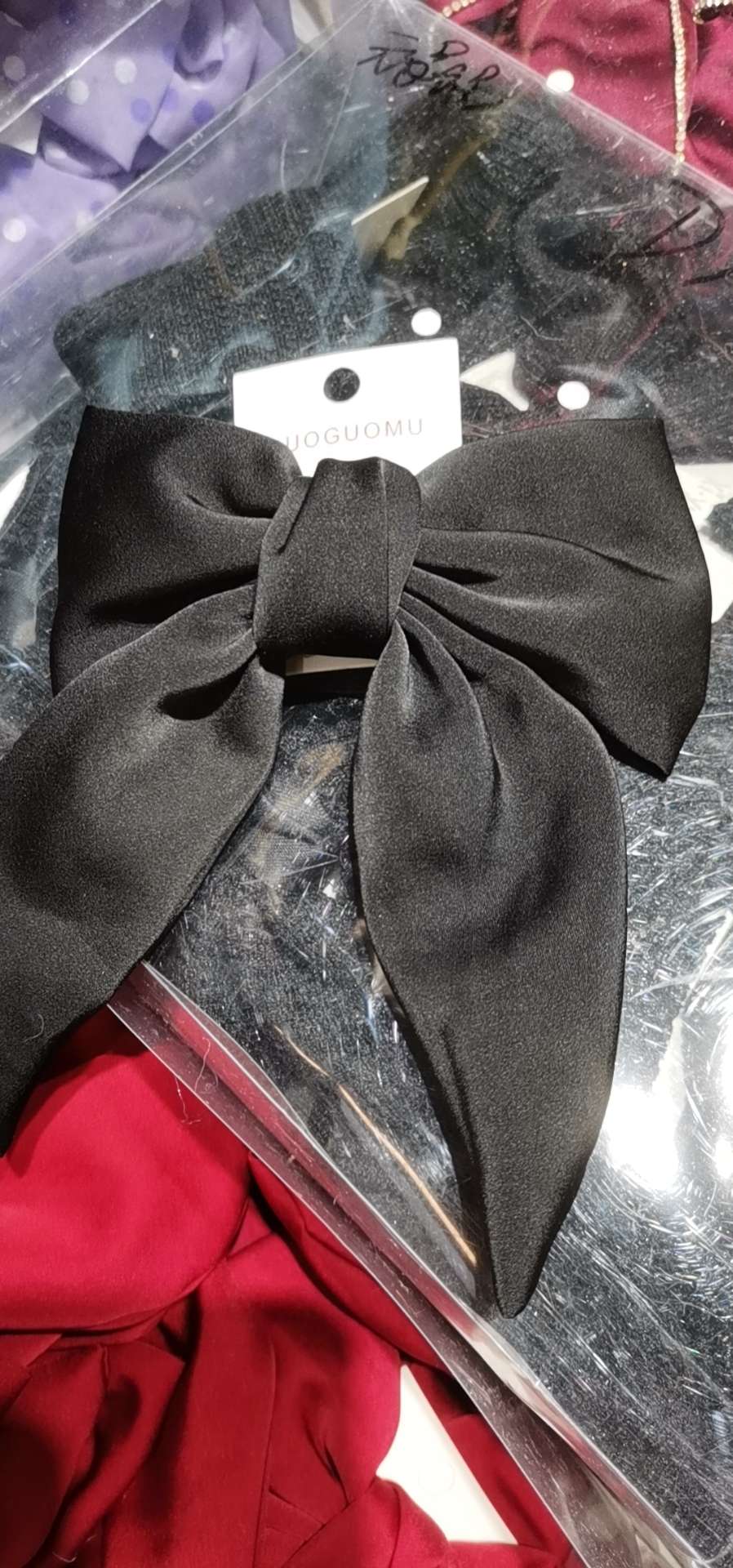 黑色钢夹简约时尚范