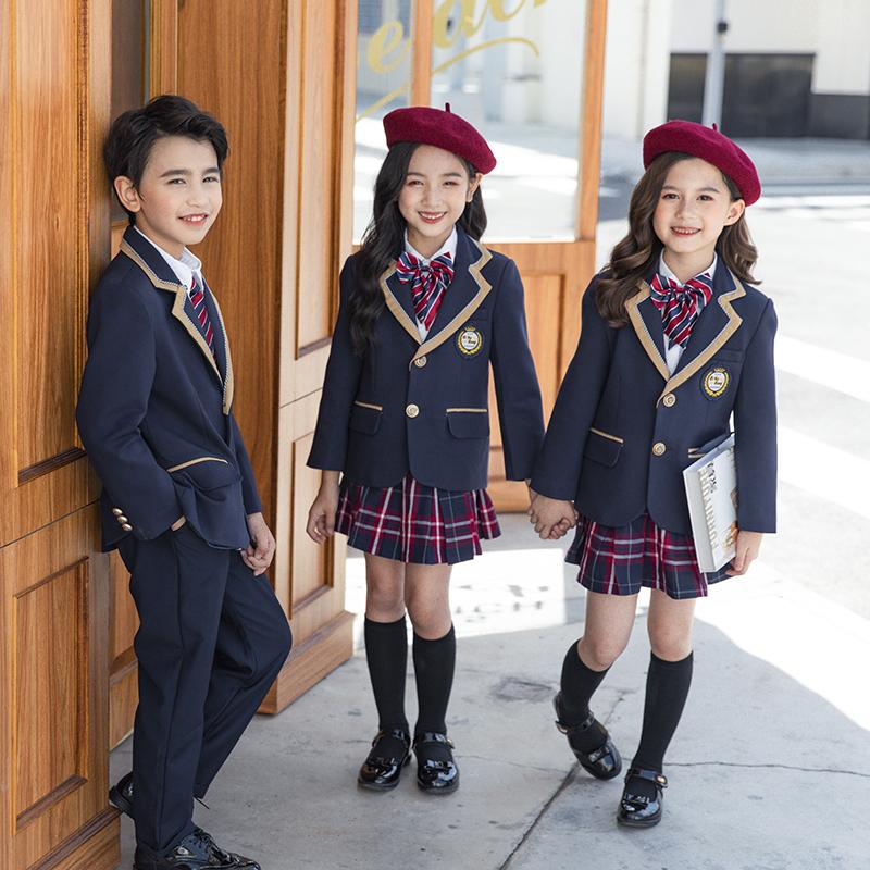 The latest British-style school uniforms for primary and secondary schools undefined