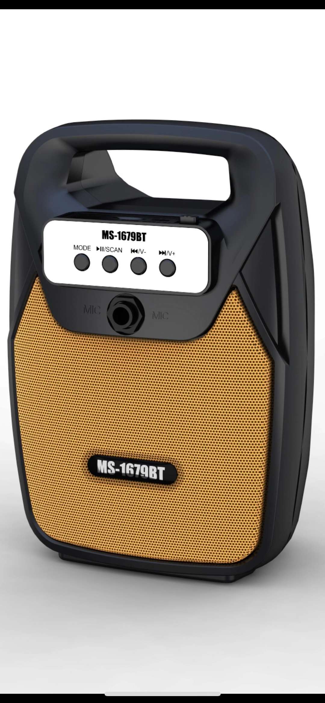 MS3 inch portable Bluetooth speaker, portable speaker, plug-in speaker Specification drawing