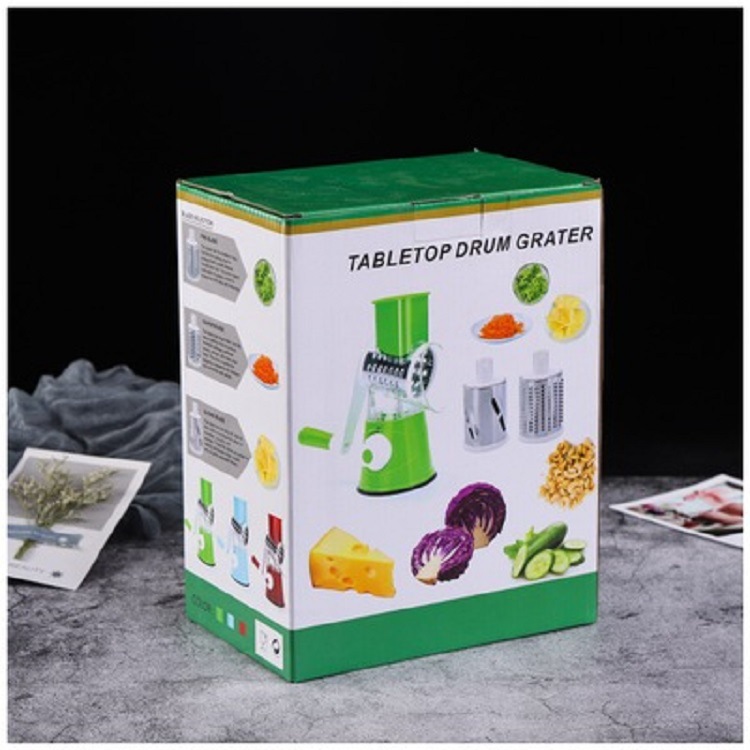Hand-cranked vegetable cutter, multi-functional kitchenware and kitchen supplies, multi-functional vegetable cutter, fruit and vegetable slicer, roller vegetable cutter