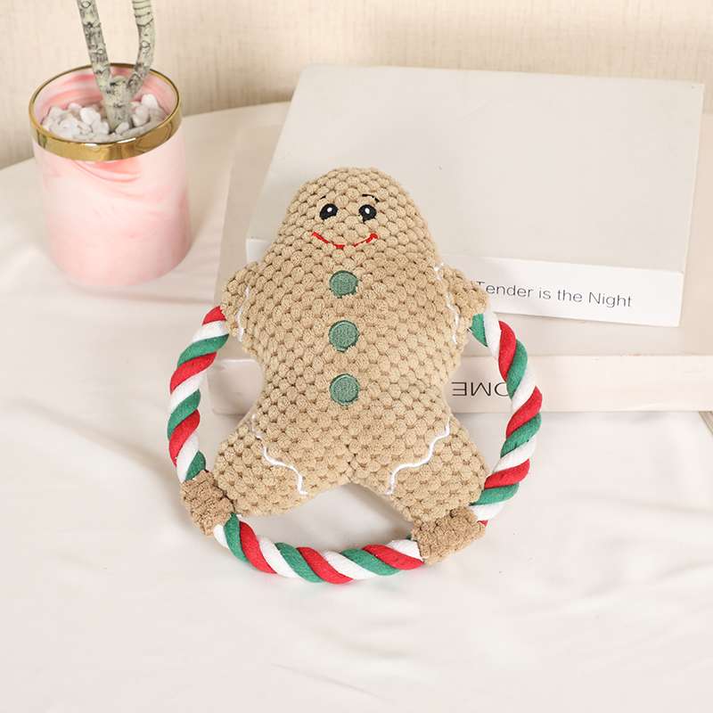 宠物毛绒棉绳玩具产品图