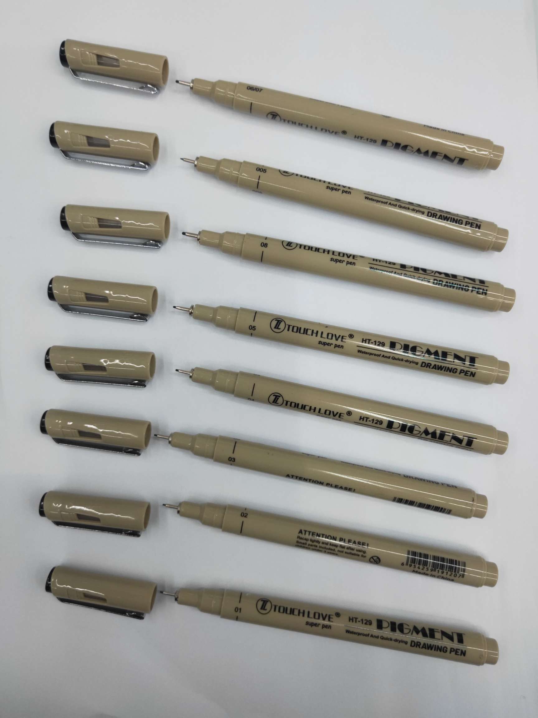 Needle brush painting brush thumbnail