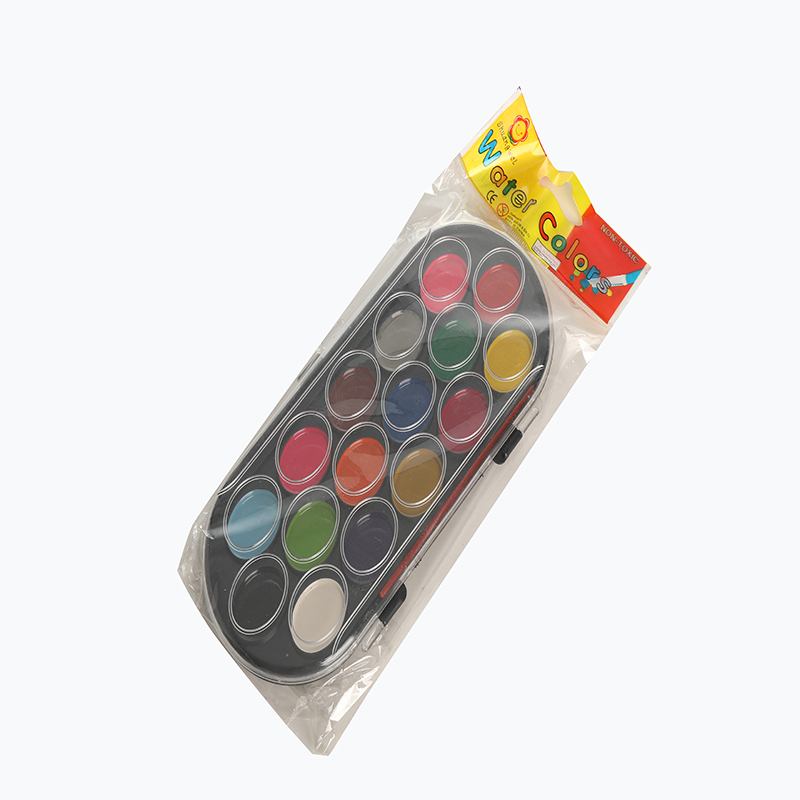16色水彩颜料  水彩套装 DⅠY绘画水彩颜料细节图