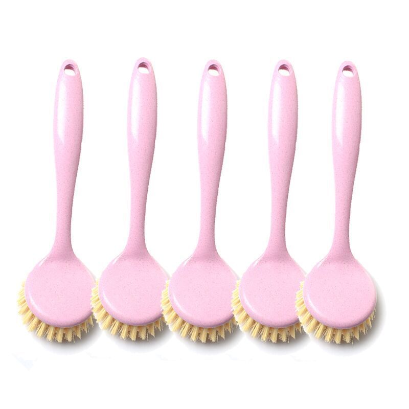 Kitchen pot washing brush that won't damage the POTS, a perfect tool for scrubbing POTS and dishes, a household long-handled brush, and a multi-functional cleaning and decontamination brush undefined