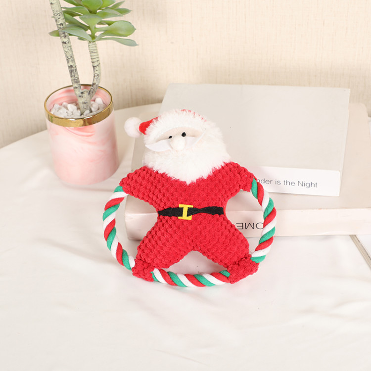 宠物毛绒棉绳玩具细节图