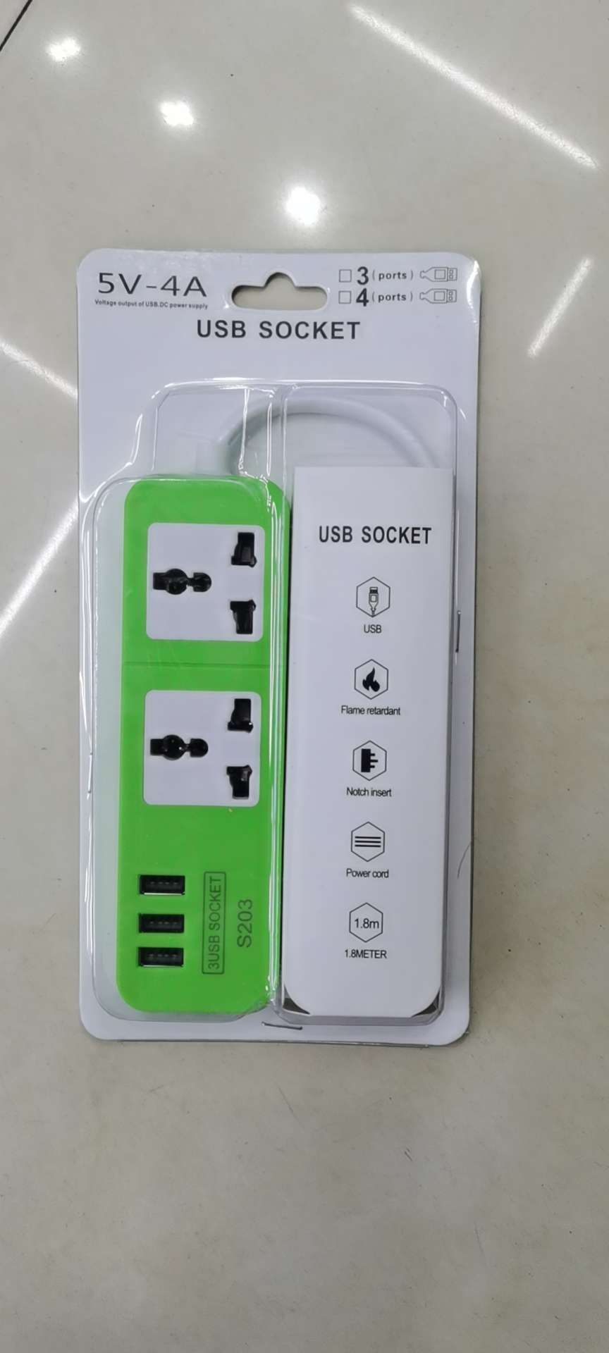 Gift sockets USB sockets full figure