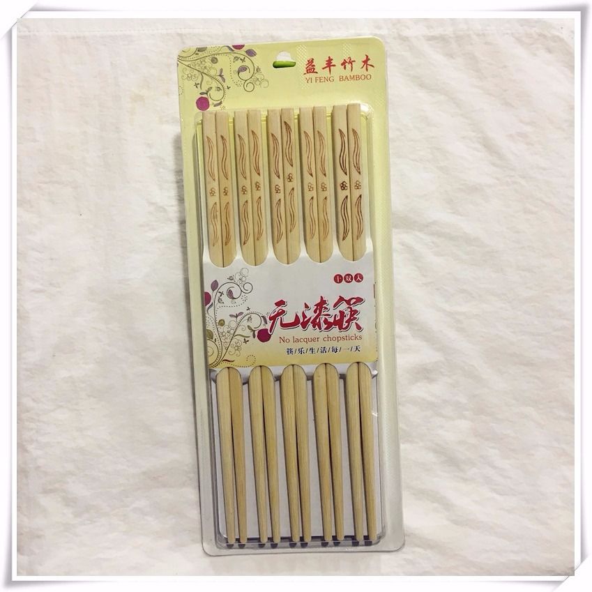 Solid wood diamond sandalwood chopsticks, no paint or wax, household wooden chopsticks, high-end hot pot chopsticks, extended chopsticks, natural sandalwood chopsticks Item Picture