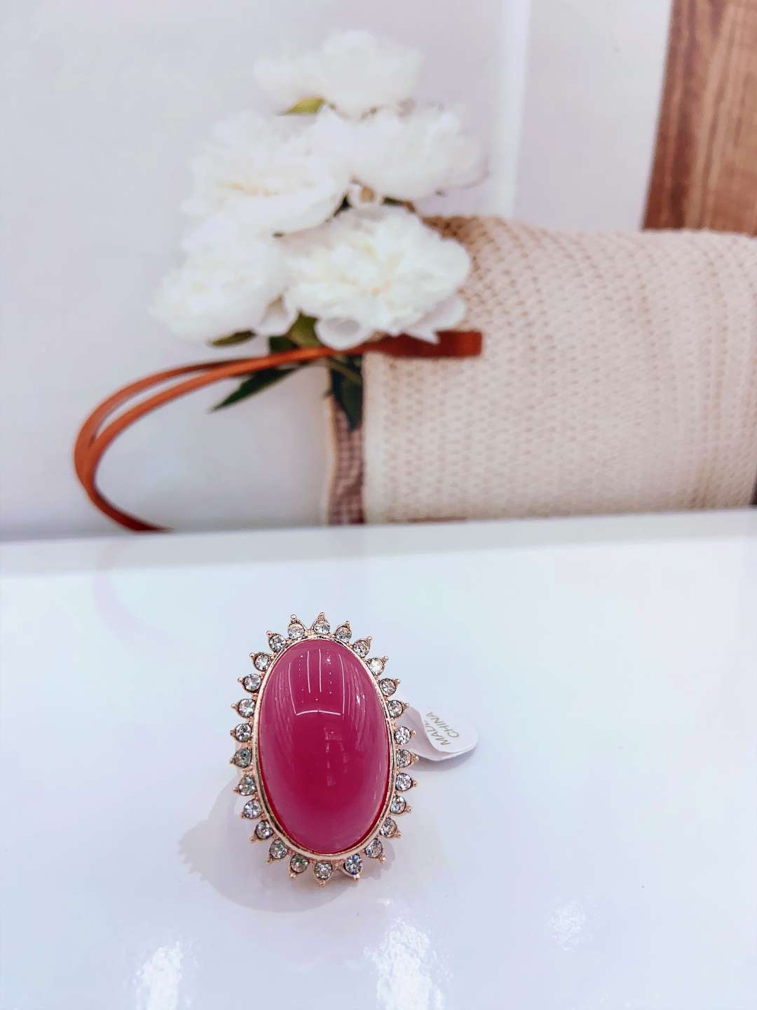 Denier resin ring