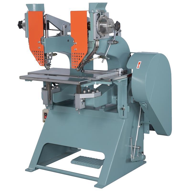 New double-grain riveting machine, folder riveting machine, double-head riveting machine factory direct sales details Picture