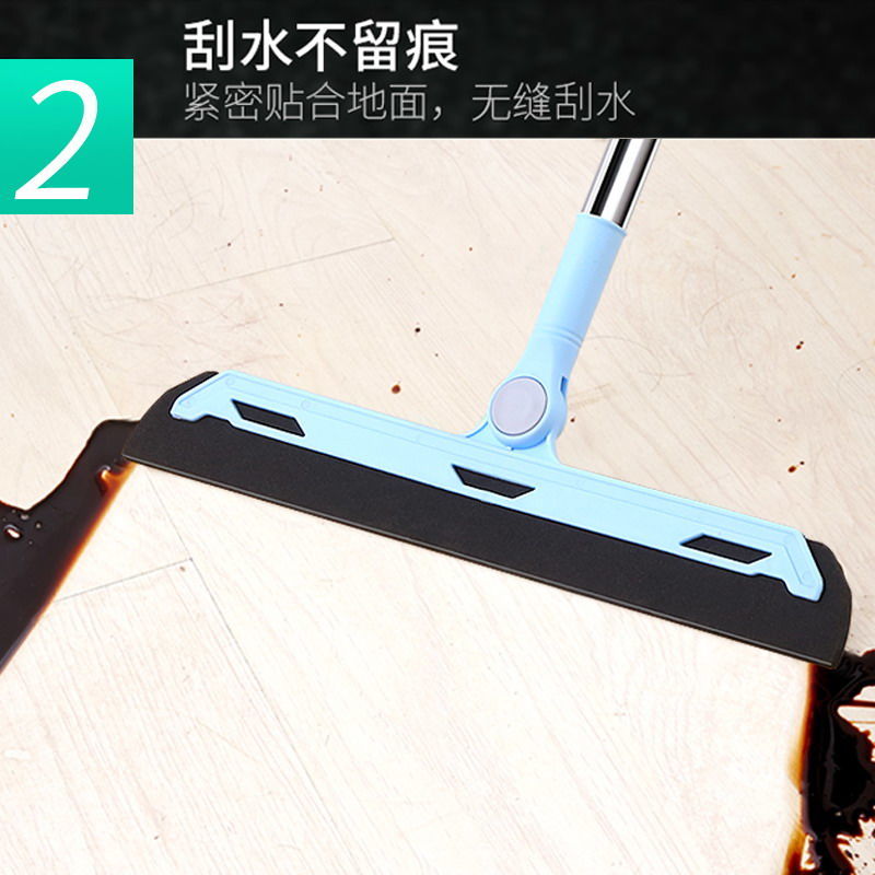 Baiwei wiper, bathroom, floor scraper, household glass scraper, sweeping, hair brush, magic broom detail image 2