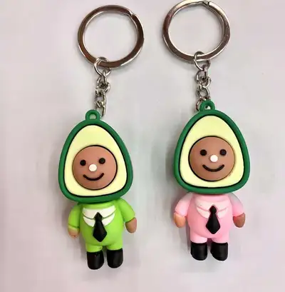 Soft Glue Avocado Pendant