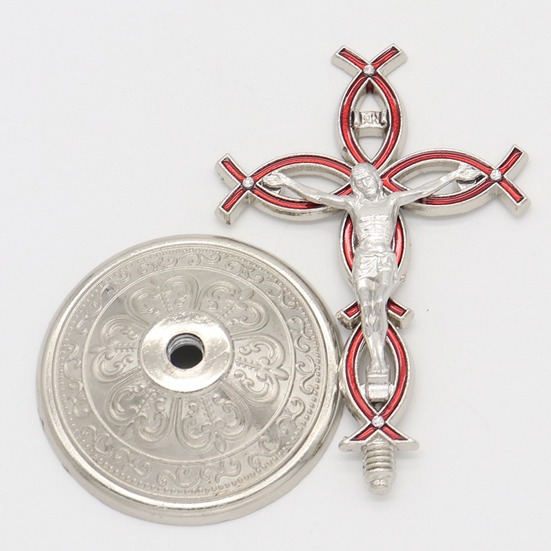 صليب ملون، زخرفة سيارة detail image 4