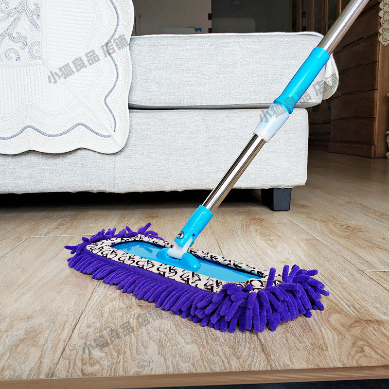 Chenier large flat mop for lazy people, home and office floor mop, stainless steel disassembly and cleaning, dry and wet dual-purpose mop detail image 4