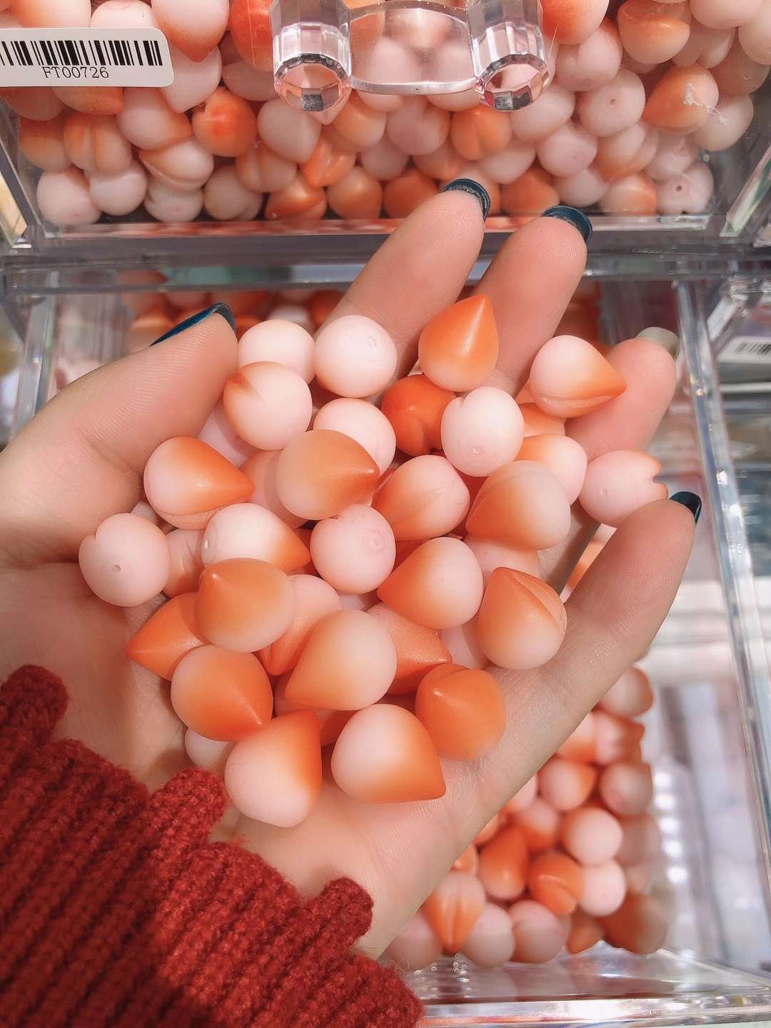 DIY resin peach small size jewelry accessories Application Scenario