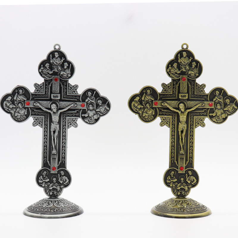 十二使徒十字架汽车摆件