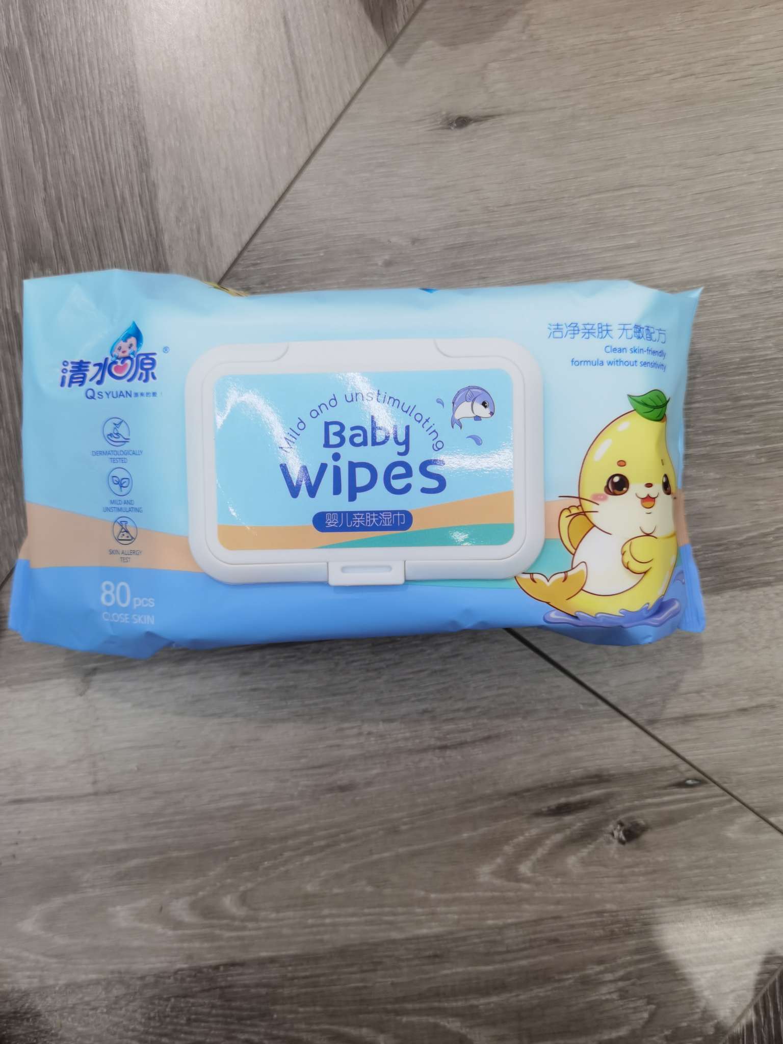 清水源婴儿湿纸巾产品图