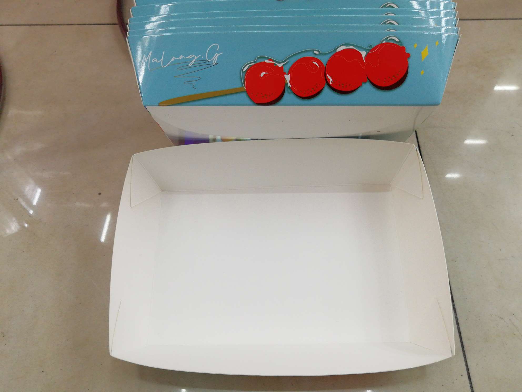 点心 薯条 薯片 烤串 糖葫芦盒