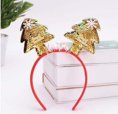 Sequined Christmas headband Specification image