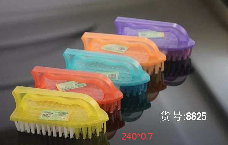 家用塑料清洁刷洗衣刷强力鞋刷硬毛地板刷浴盆洗脸盆洗衣服刷子白底实物图