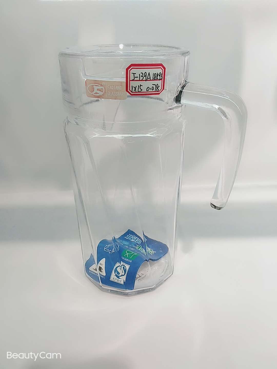 Factory direct sales of one-liter water bottle j-139 with lid details Picture