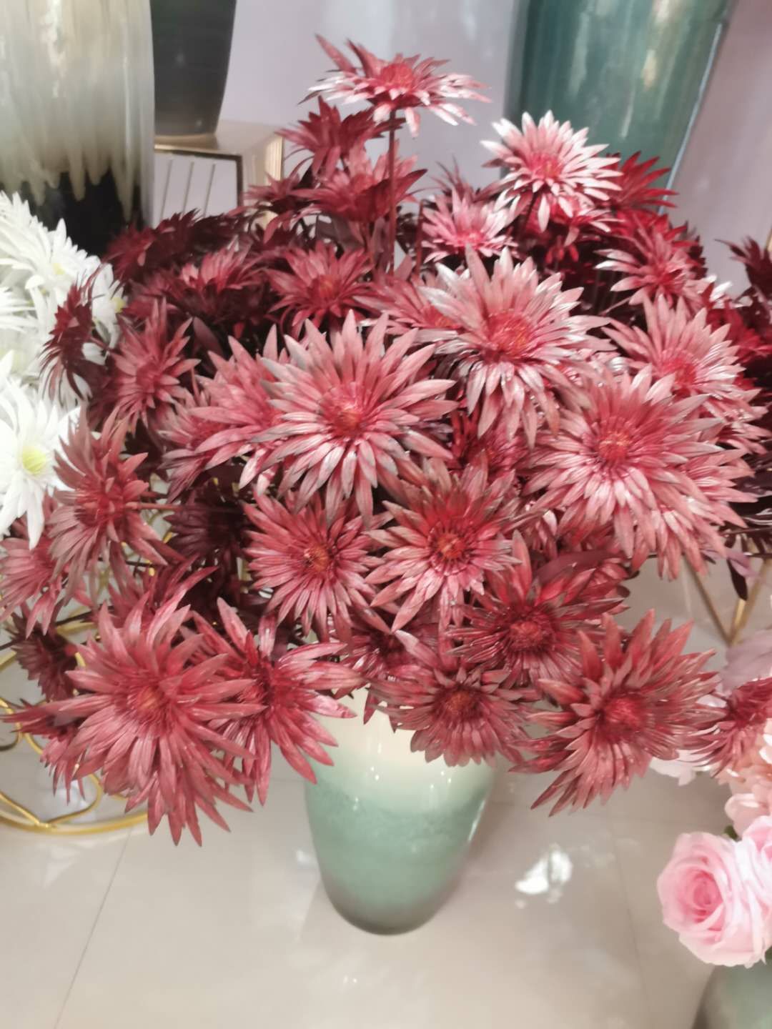 Red chrysanthemum details Picture
